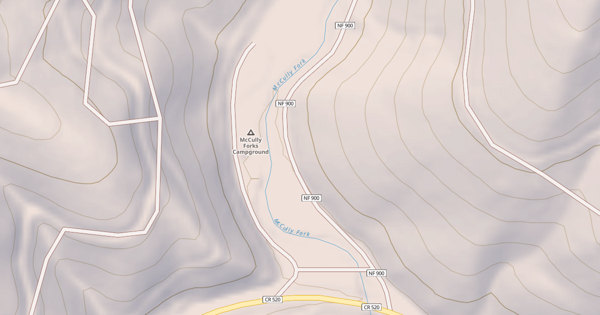 Map preview of MCCULLY FORK C G.