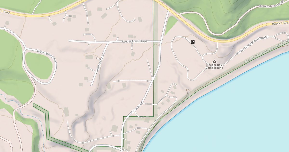 Map preview of ELKINS ROAD