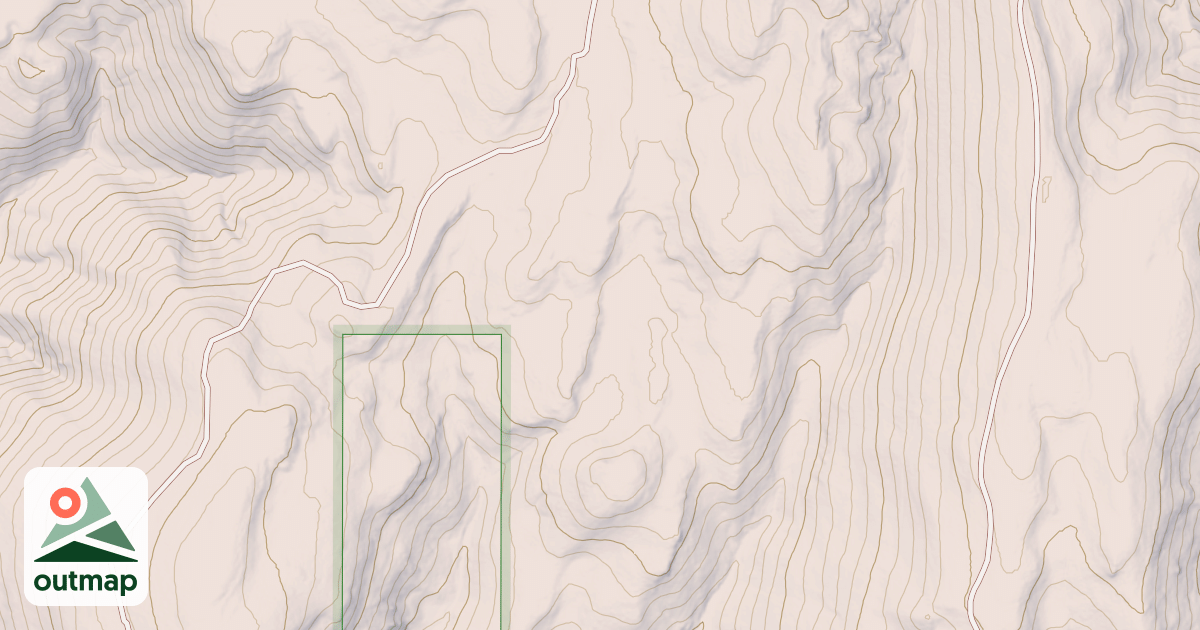 Map of EAGLE CREEK SPUR
