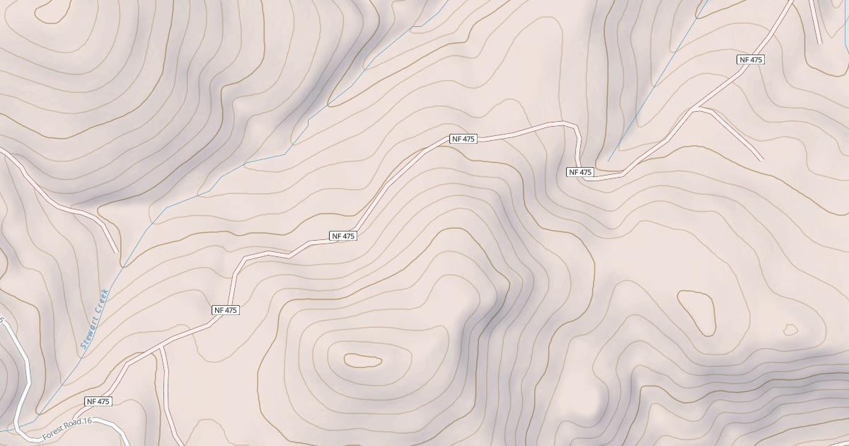 Map preview of USFS Motor Vehicle Use Map Roads {4DC3D1D9-8284-430C-8B19-441F8CD00B67}