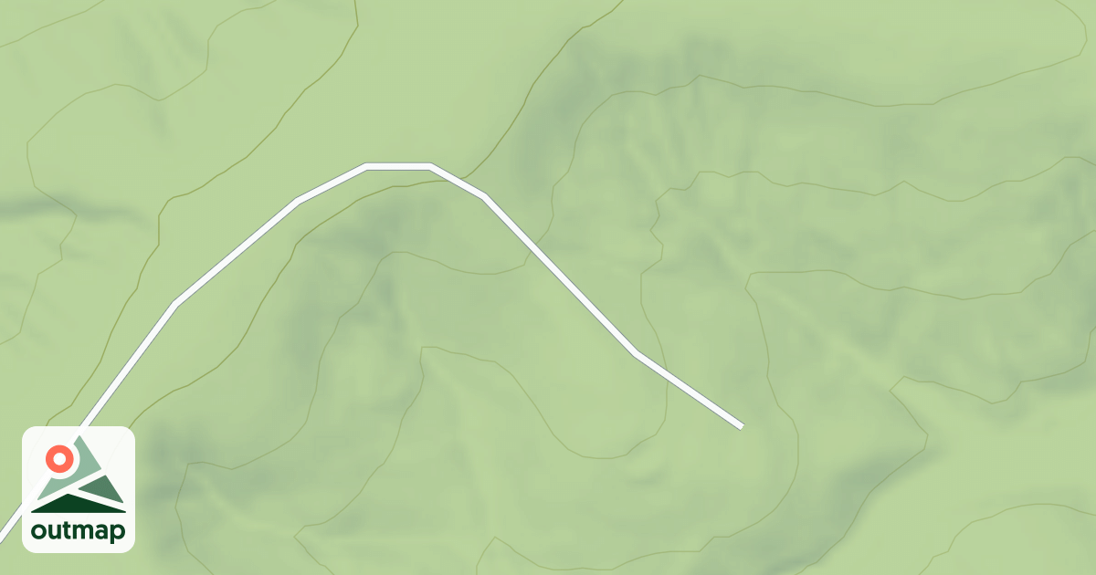 Map of JOHNSON BRANCH SPUR A