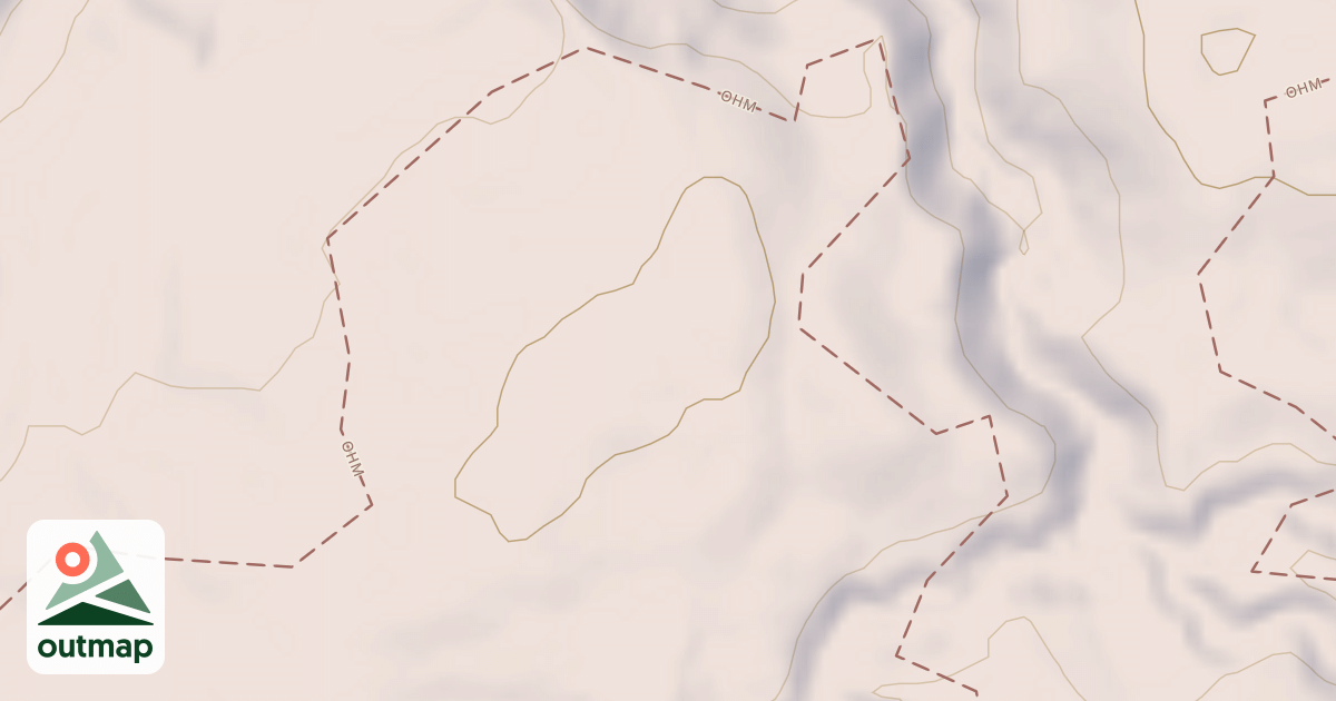 Map of Straight Arrows Trail