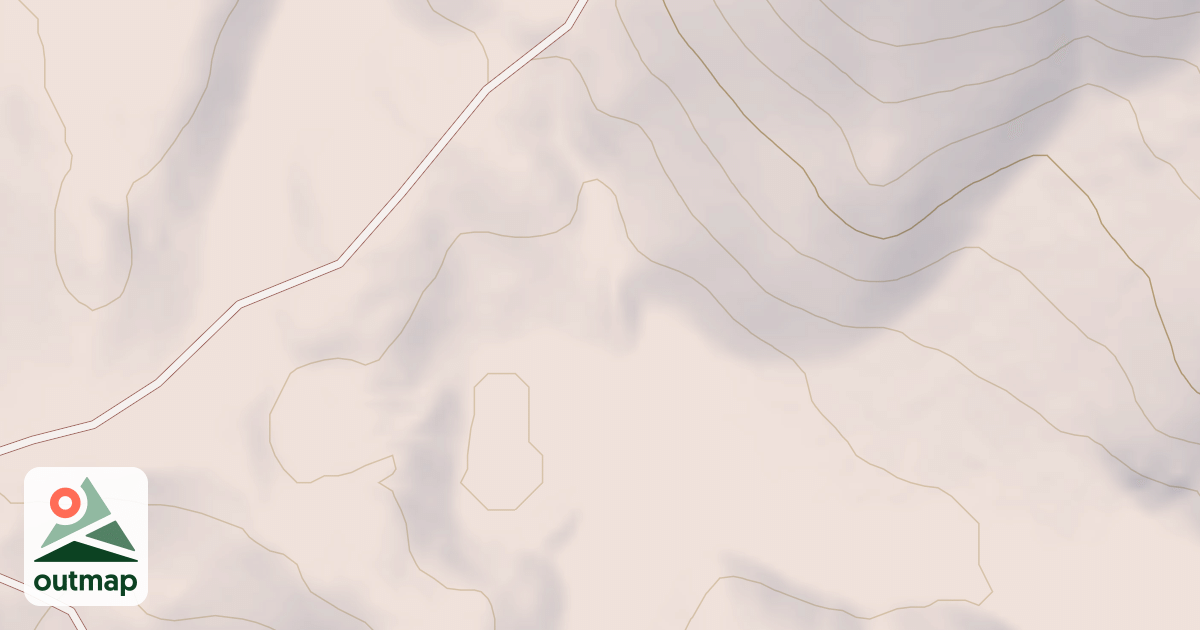 Map of Mud Lake Cutoff