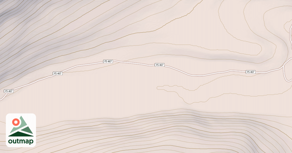 Map of CABIN CREEK