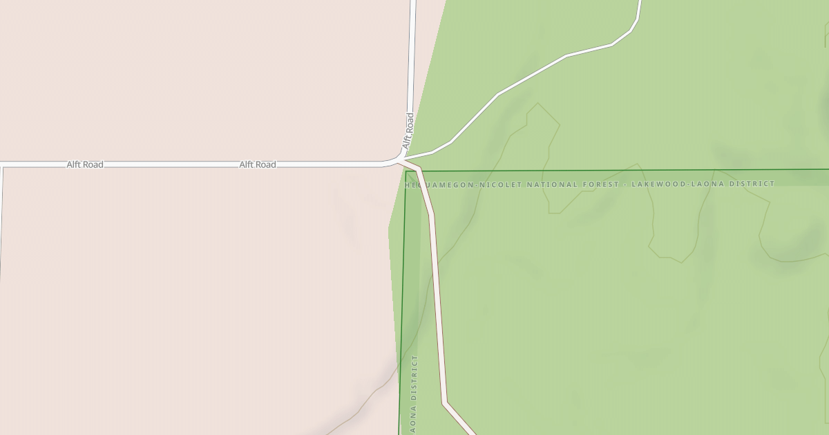 Map preview of MARKTON SPUR