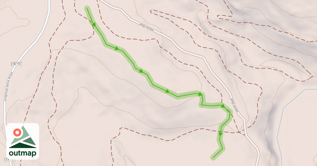 Map of Dos Verdes