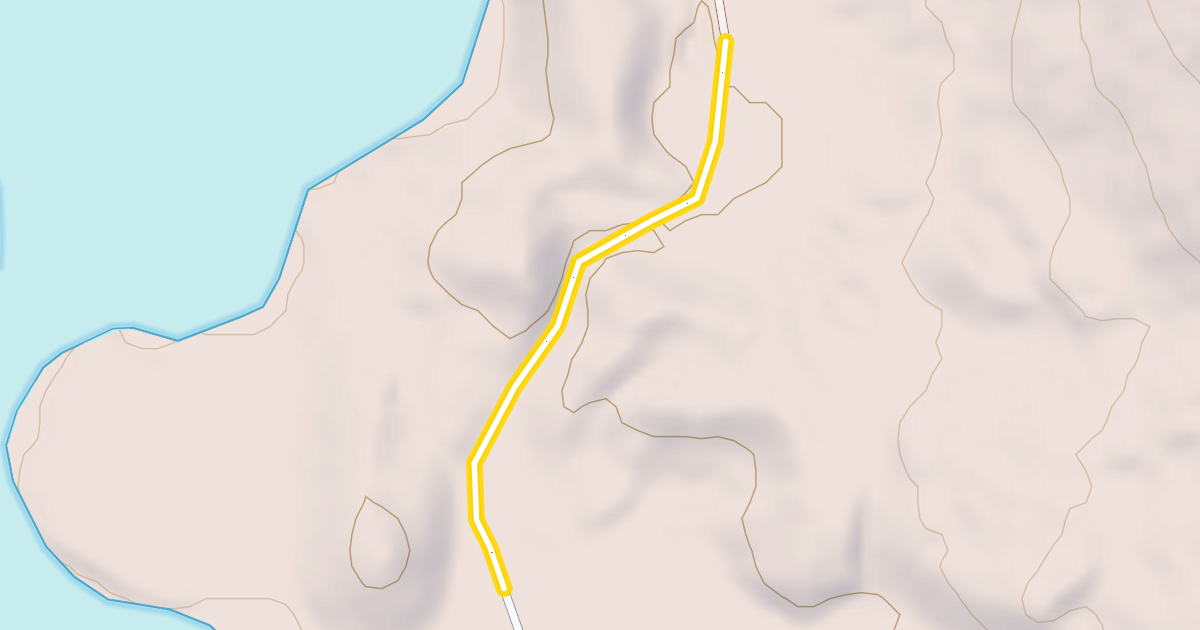 Map preview of Sunset Beach Road