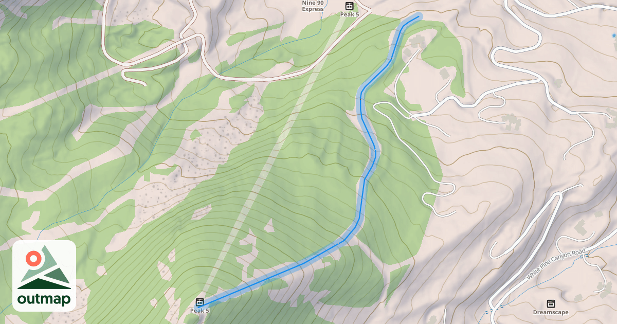 Map of Upper Crowning Glory
