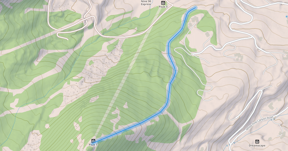 Map preview of Upper Crowning Glory