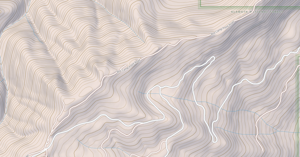 Map preview of BOX CAMP POINT