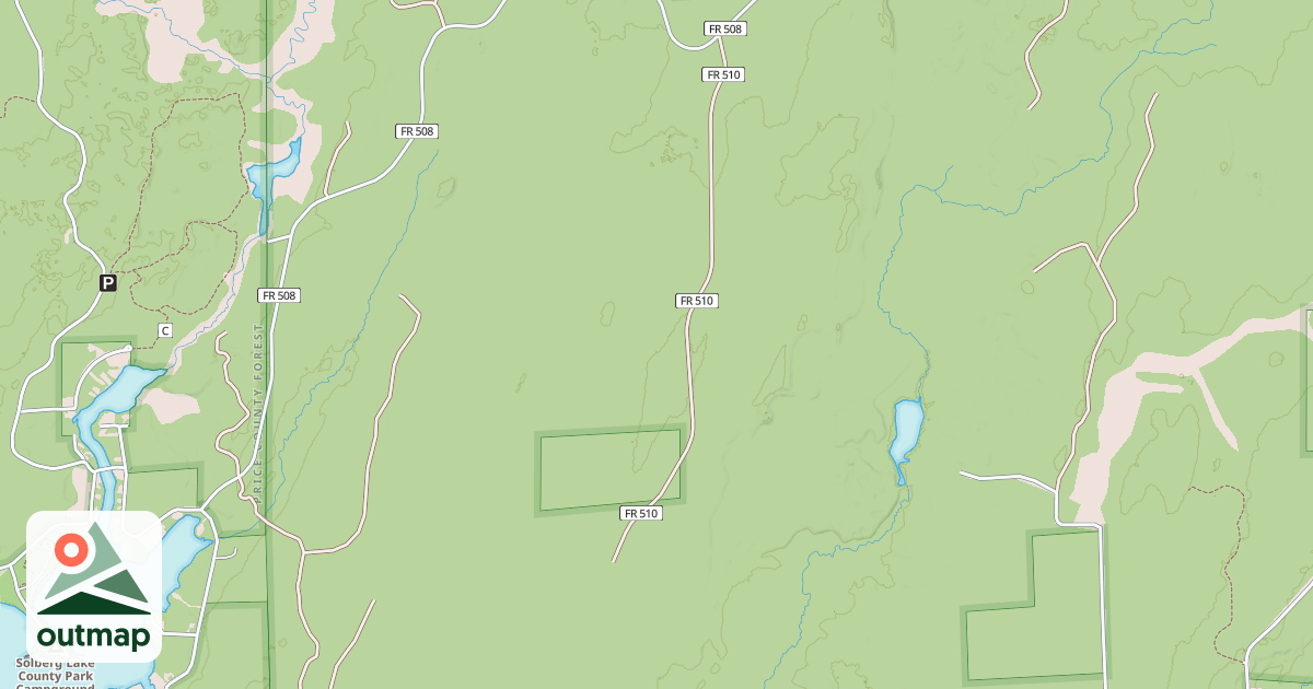 Map of FR 510