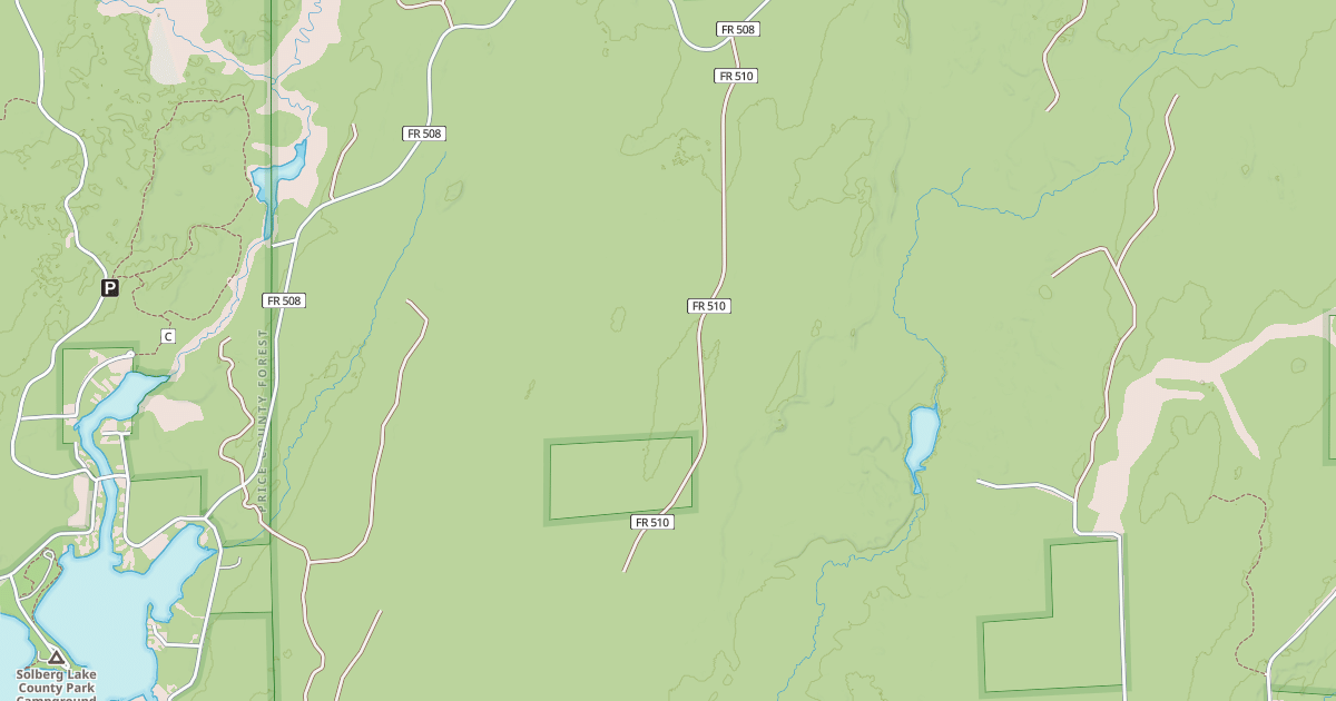 Map preview of FR 510