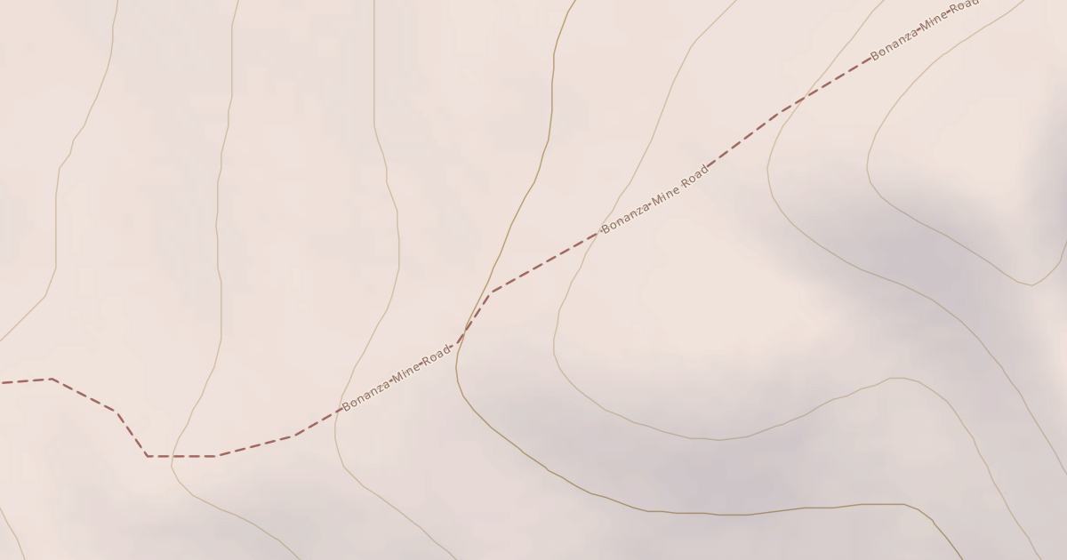 Map preview of Bonanza Mine Trail