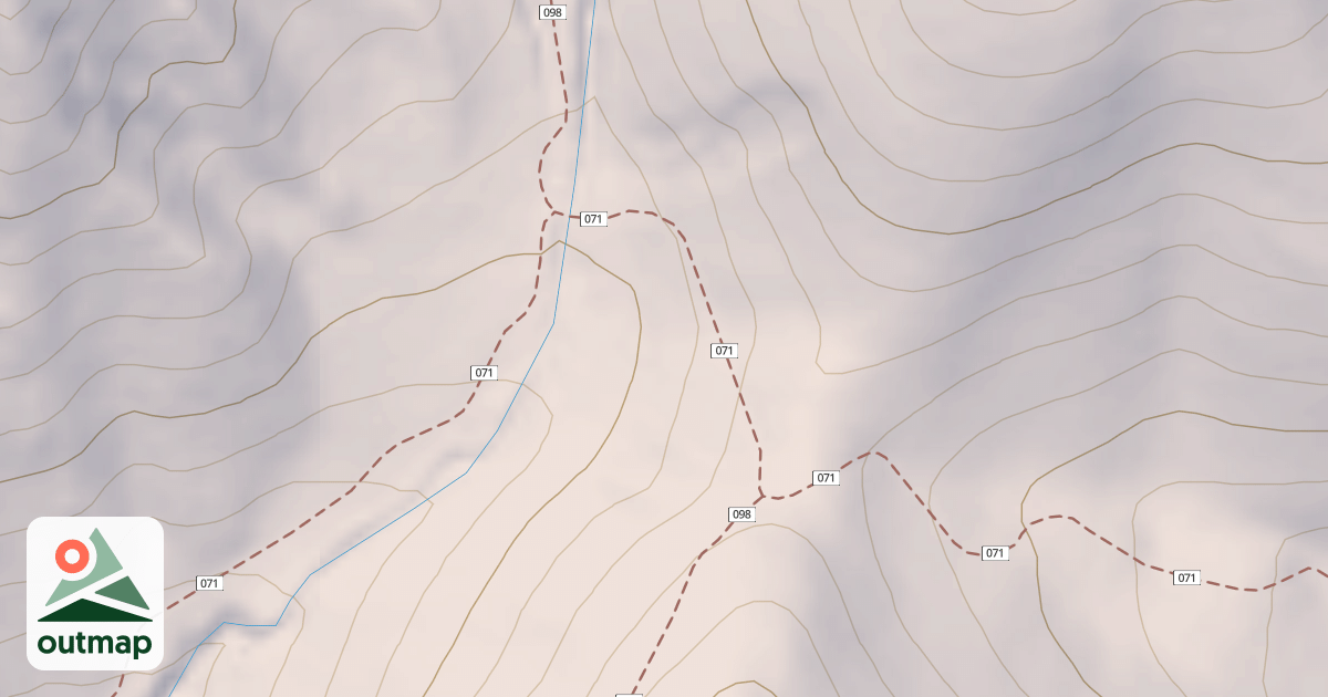 Map of Bennie Creek