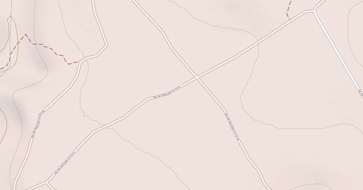 Map preview of BLM National GTLF Public Motorized Roads 376d380a-bb4b-4701-bdc8-d7d723309f5a