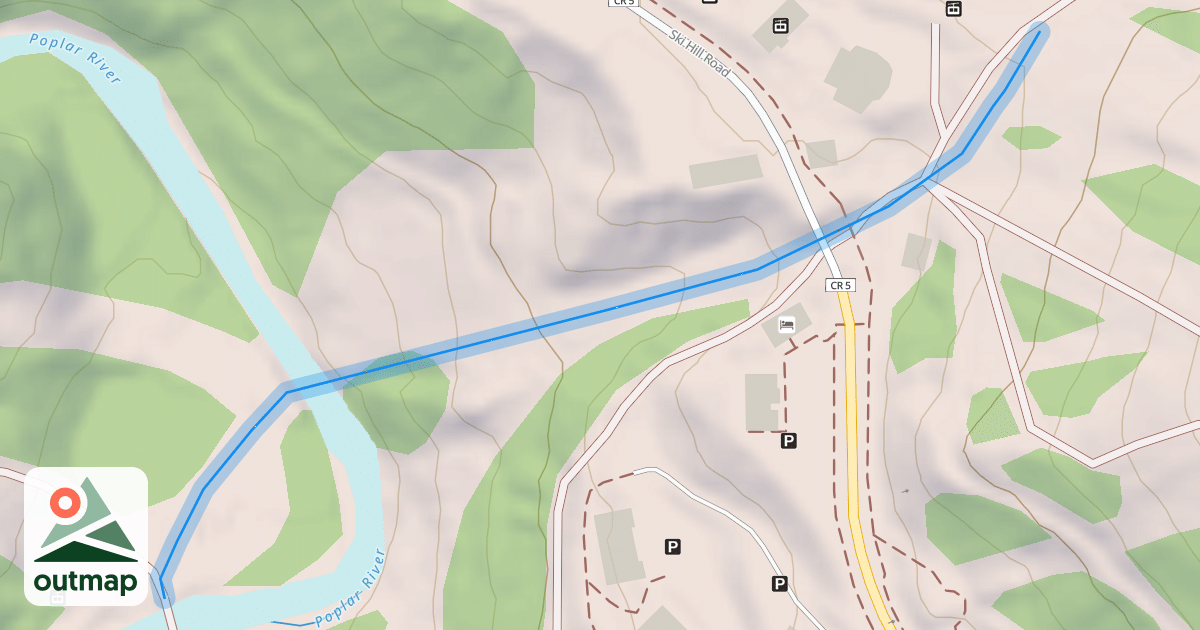 Map of Brule