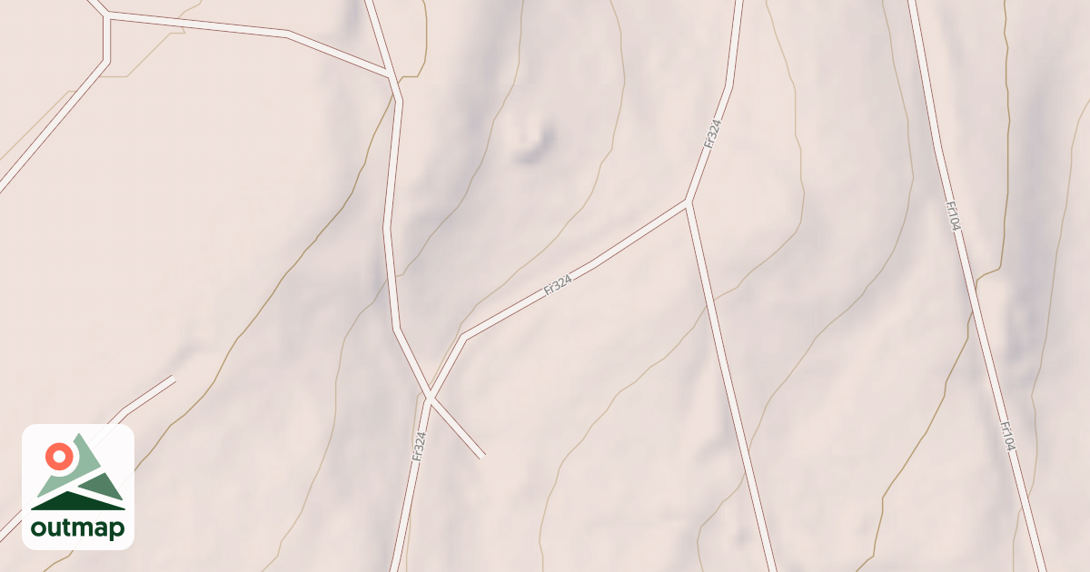 Map of TIMBERLINE ATV A LOOP