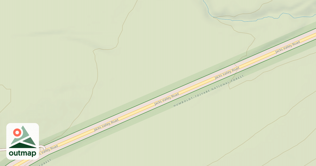 Map of WILDLIFE AREA ROAD