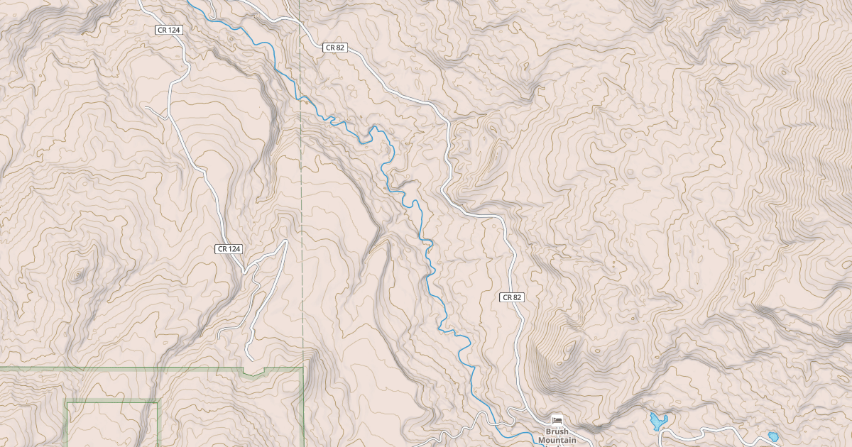 Map preview of County Road 82