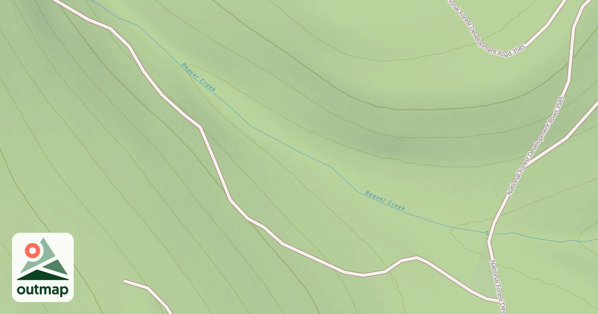 Map of BEAVER DESEVE A