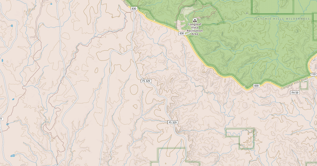Map preview of RED DIRT RD