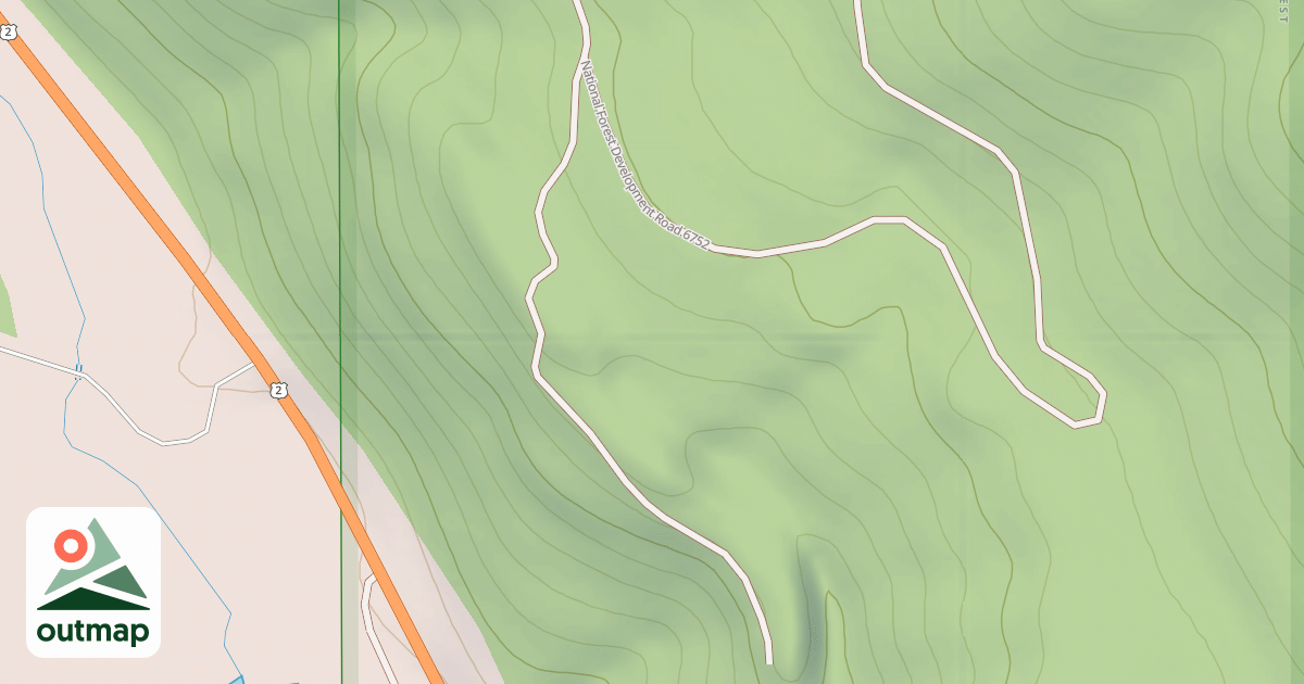 Map of COYOTE SPRING CR A