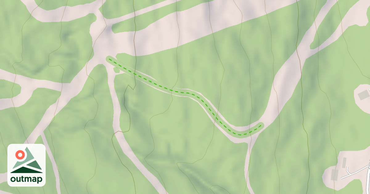 Map of Lower Ridge Run