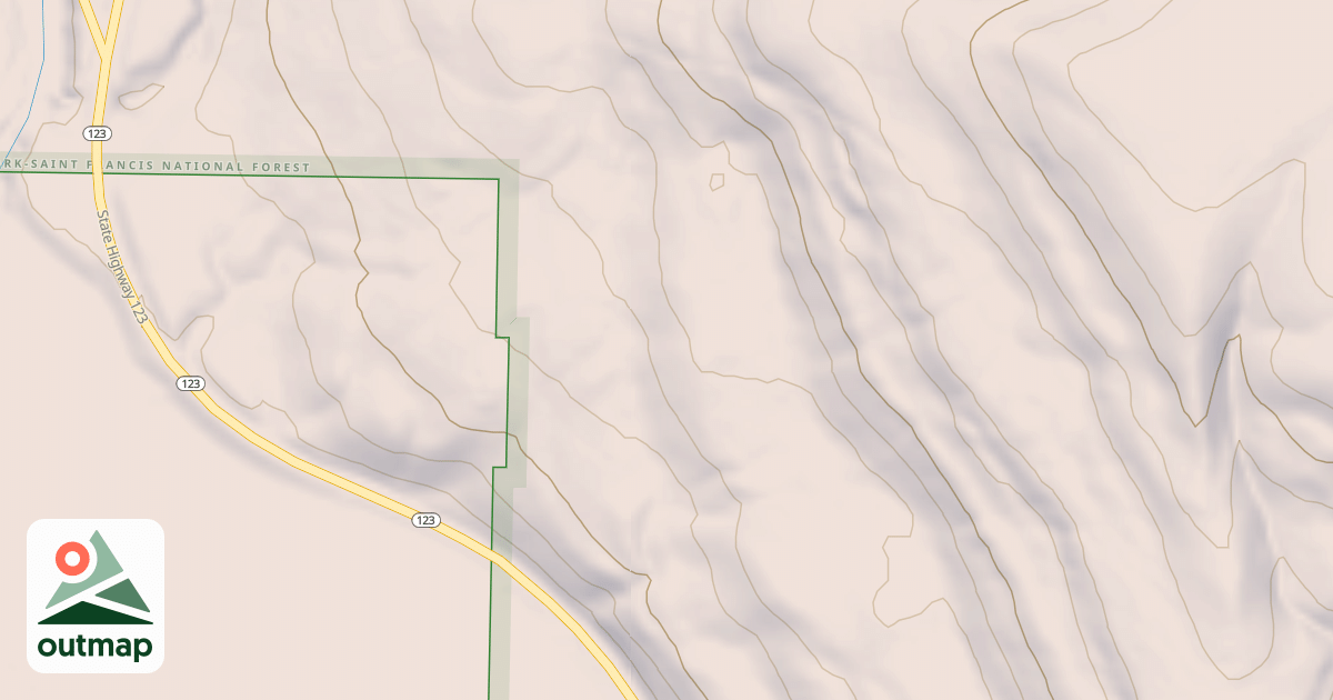 Map of UNNAMED