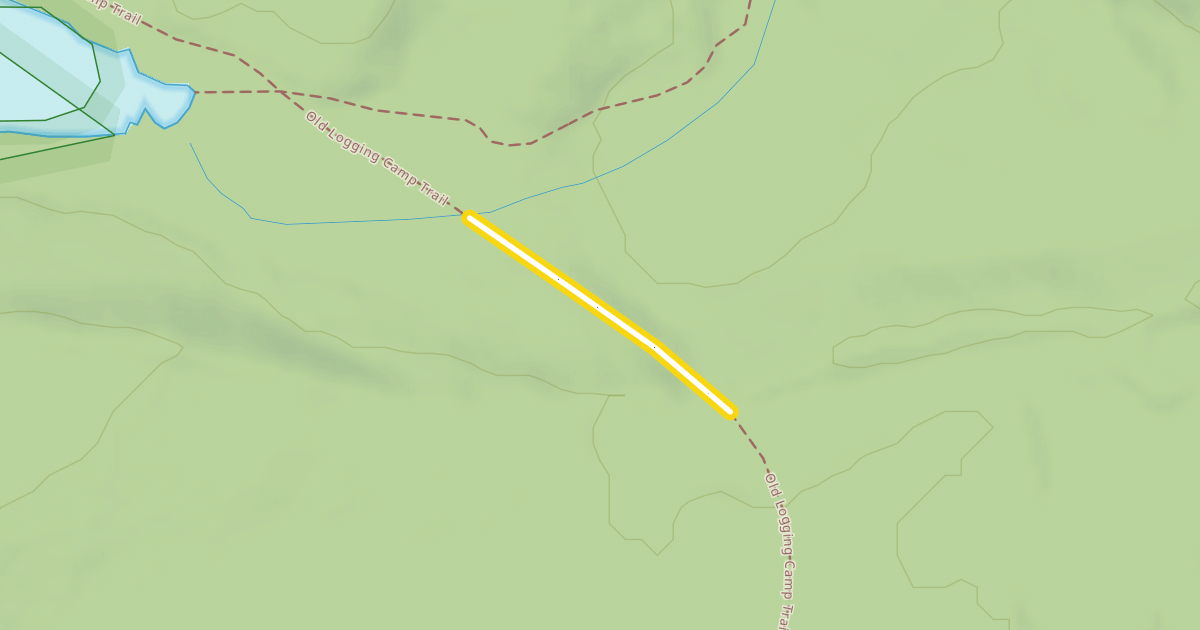Map preview of Old Logging Camp Trail
