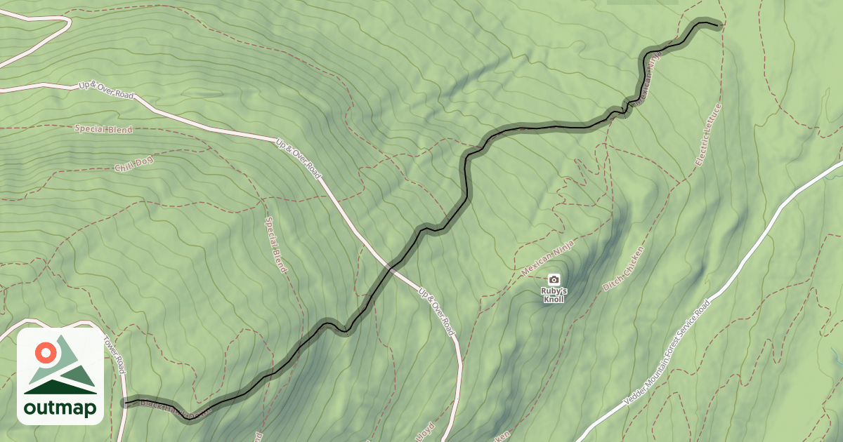 Map of Black Hawk Down