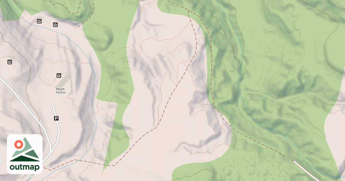 Map of Saguenay Quad Trails 44