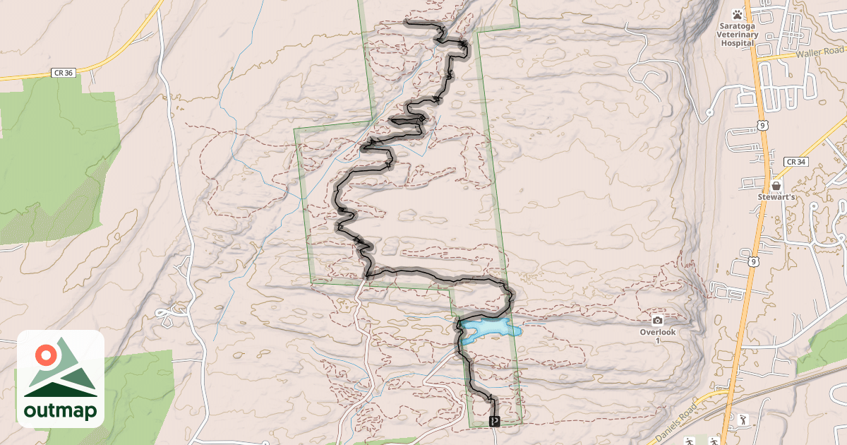 Map of Main Trail