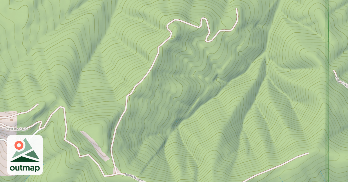 Map of DUTCH RIDGE