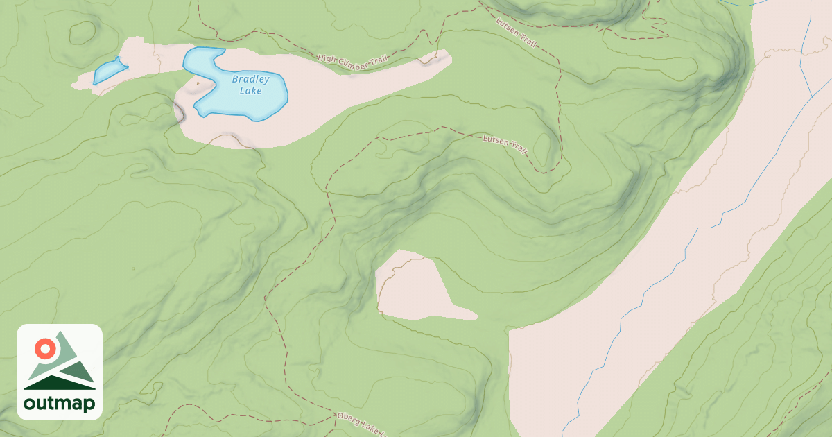 Map of Eagle Snowmobile Trail