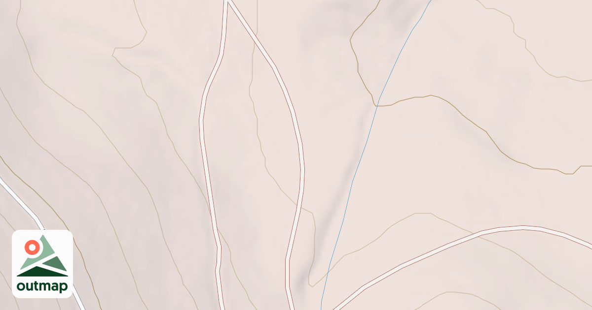 Map of DUTCH FLAT SPUR