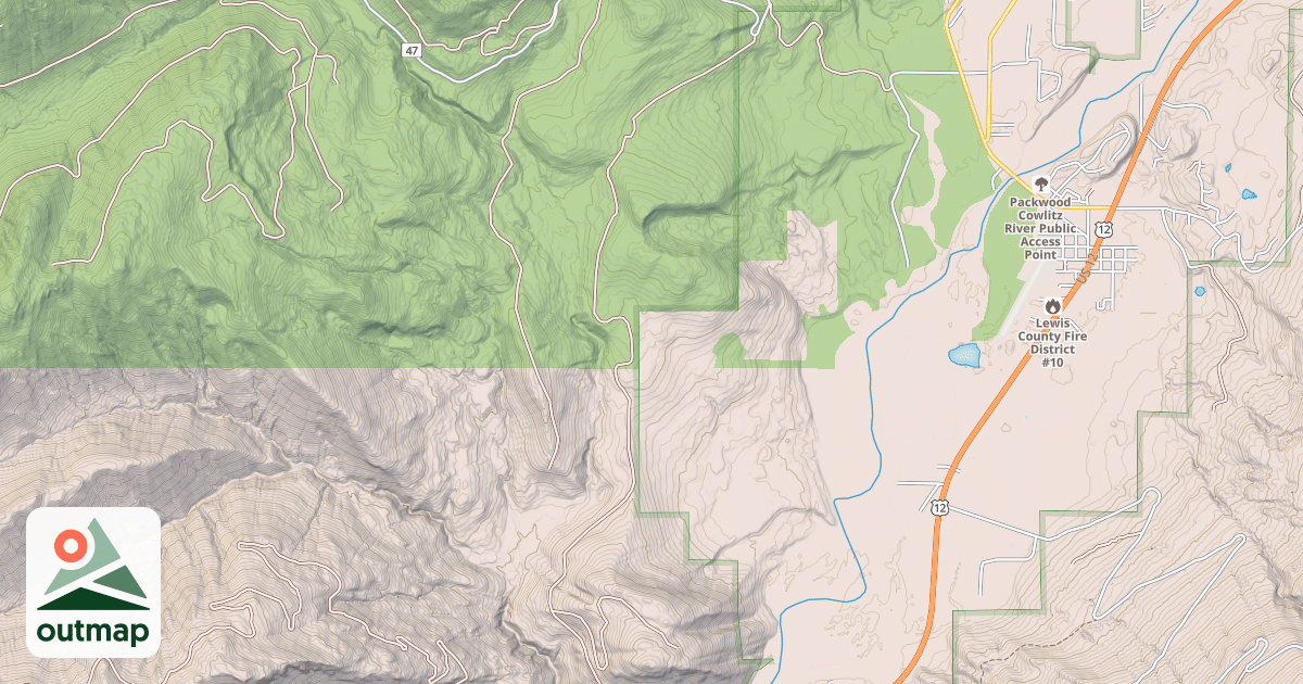 Map of COUGAR