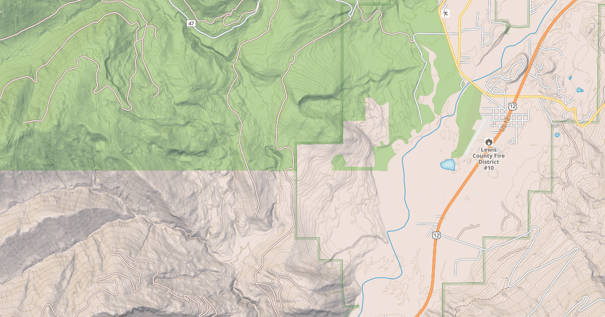 Map preview of COUGAR