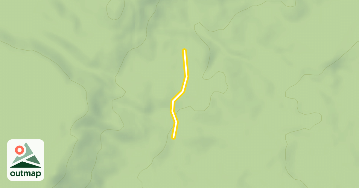 Map of Smoky's Run