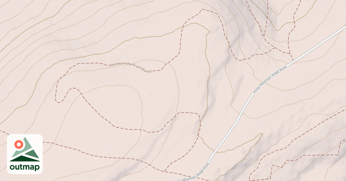 Map of Michaux State Forest - ATV Trail System