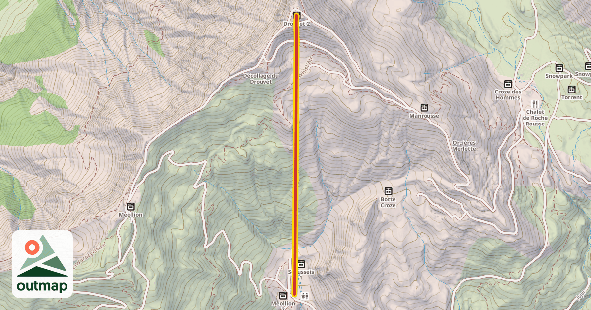 Map of Drouvet 2