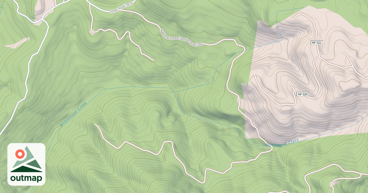 Map of BUSTER BUGS/SOAPSUD T.S.