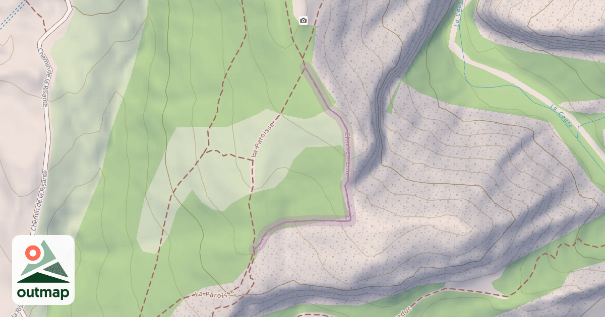 Map of Chicken Line