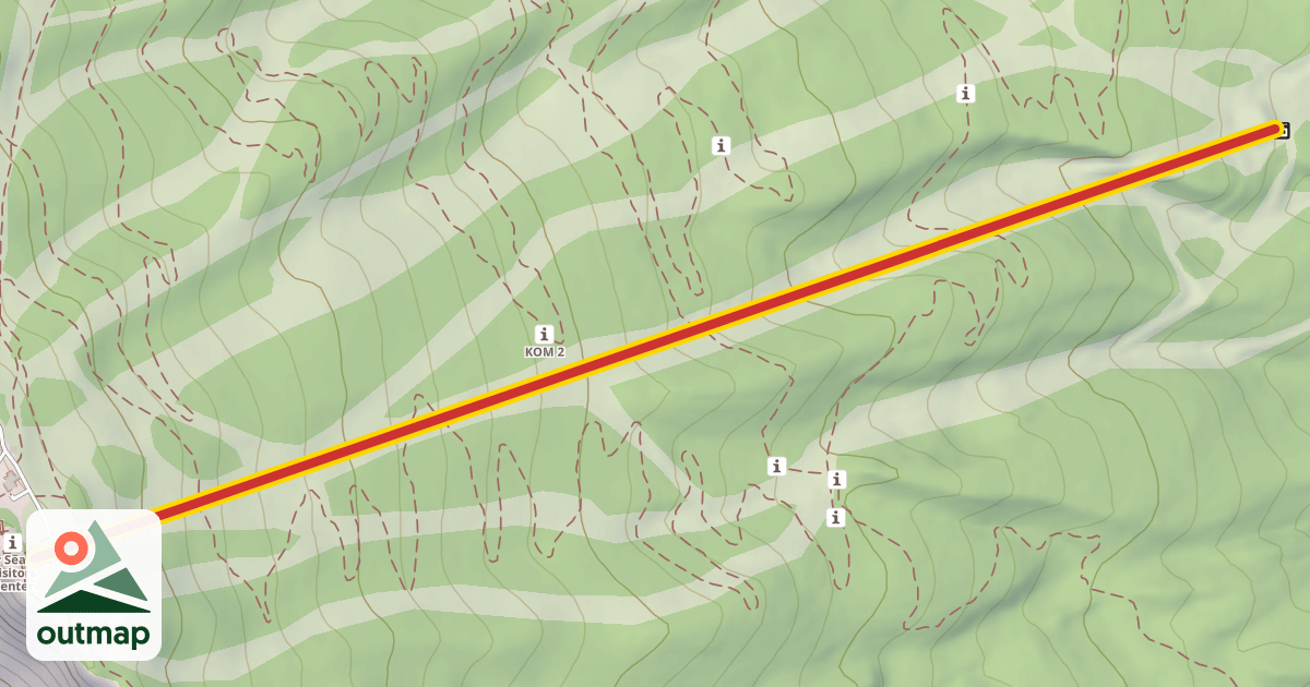 Map of Chairlift #2