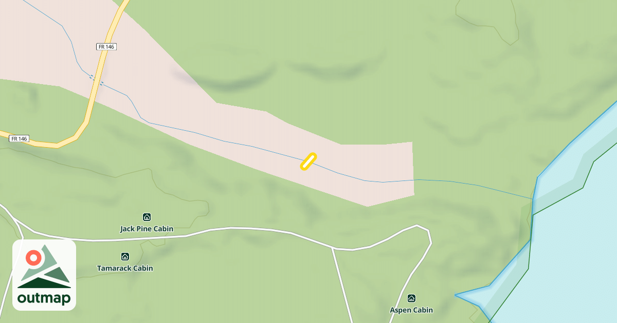 Map of Beaver Dam Trail