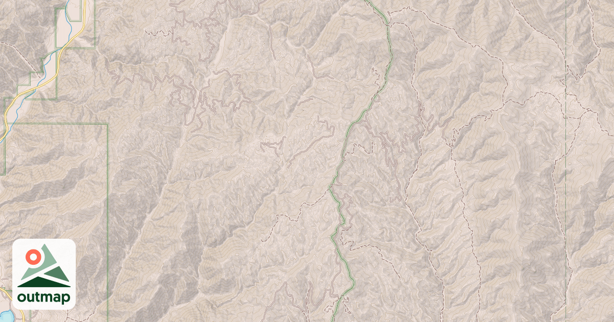 Map of GROUSE CREEK - HUNTER CR