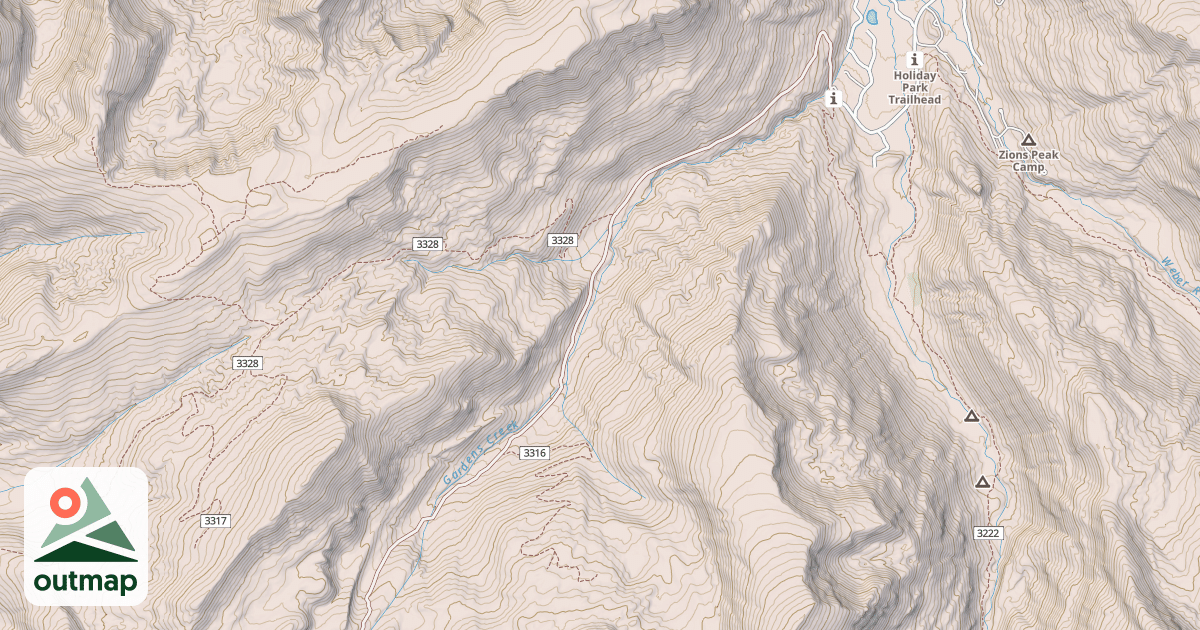 Map of GARDNERS FORK 4X4