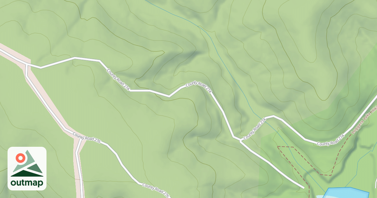 Map of LOGGERS LAKE REC AREA