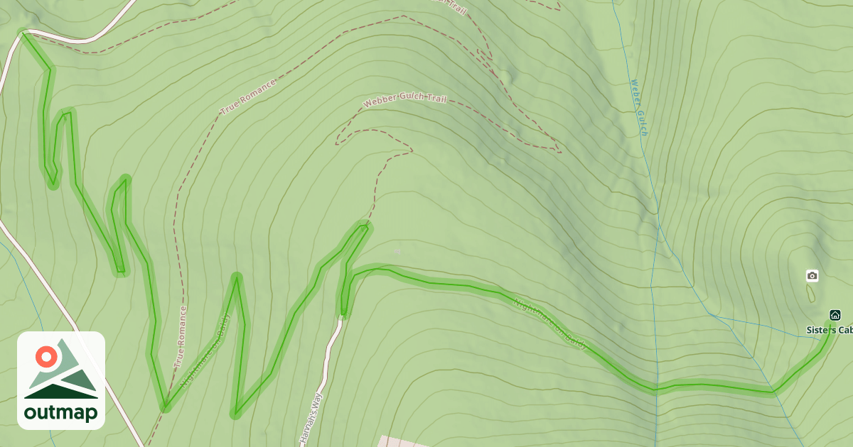 Map of Nightmare on Baldy