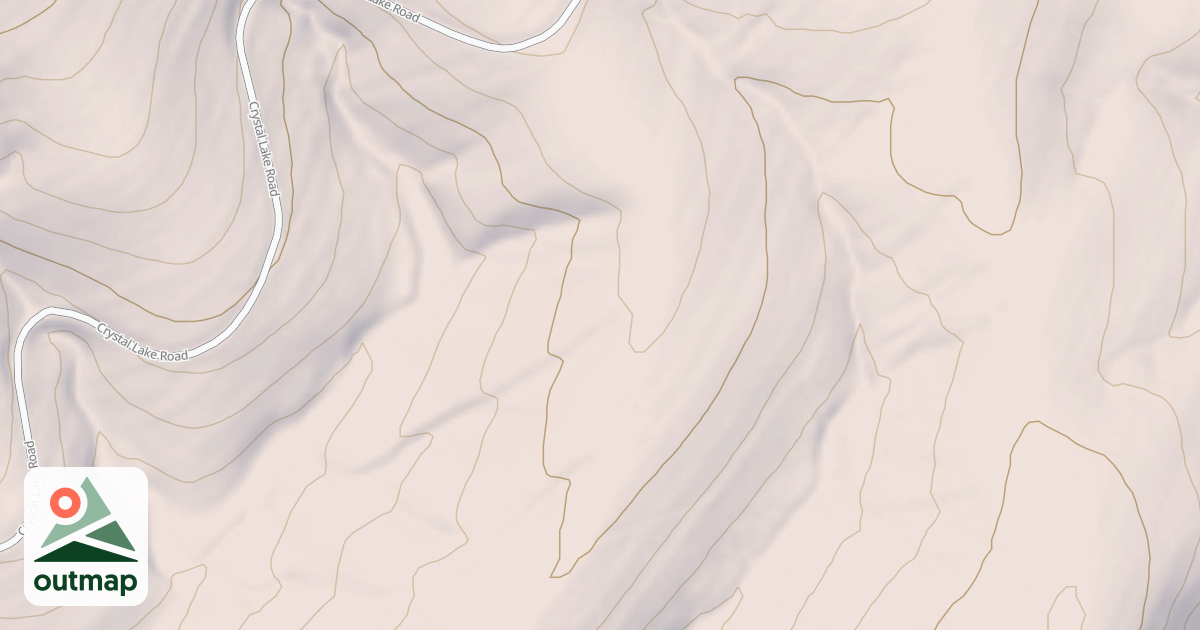 Map of RUFF RIDGE