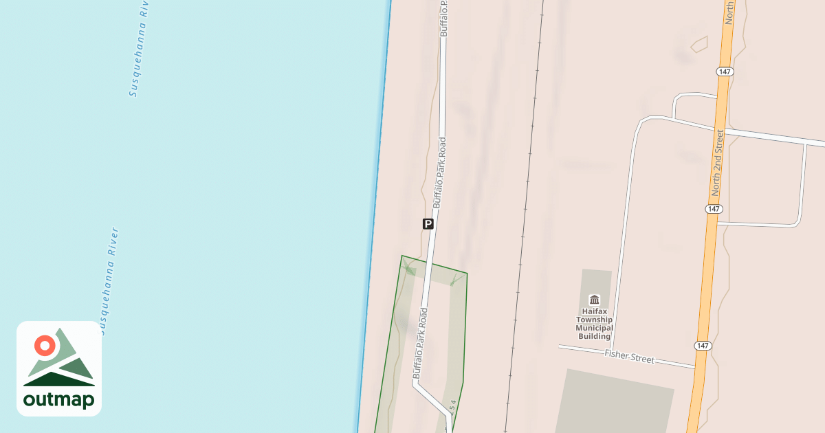 Map of Boat Launch Trail